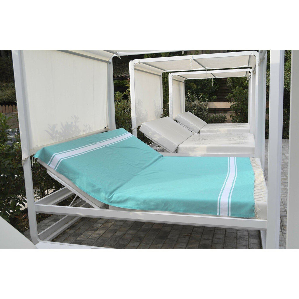St Tropez - Fouta Xxl - Vert Turquoise