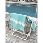 St Tropez - Fouta Xxl - Vert Turquoise