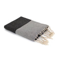 Ibiza - Fouta Nid D'Abeille - Noir