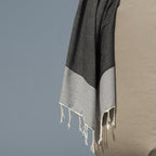 Ibiza - Fouta Nid D'Abeille - Noir