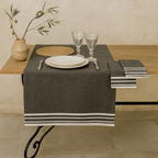Mahdia - Chemin De Table - Noir