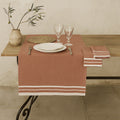 Mahdia - Chemin De Table - Rouge Tomette