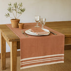Mahdia - Chemin De Table - Rouge Tomette