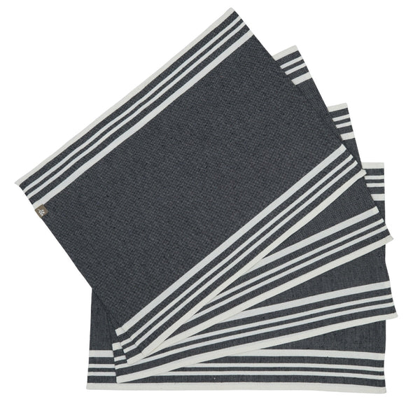 Mahdia - Set De Table (X4) - Noir
