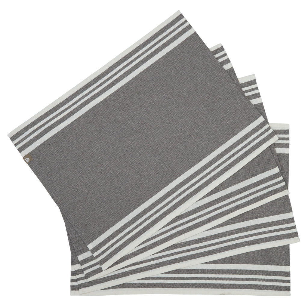 Mahdia - Set De Table (X4) - Taupe