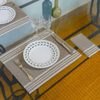 Mahdia - Set De Table (X4) - Taupe