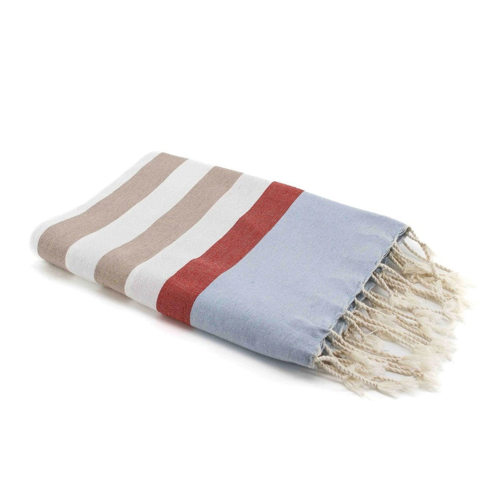 Arcachon - Fouta Tricolore - Beige