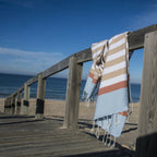 Arcachon - Fouta Tricolore - Beige