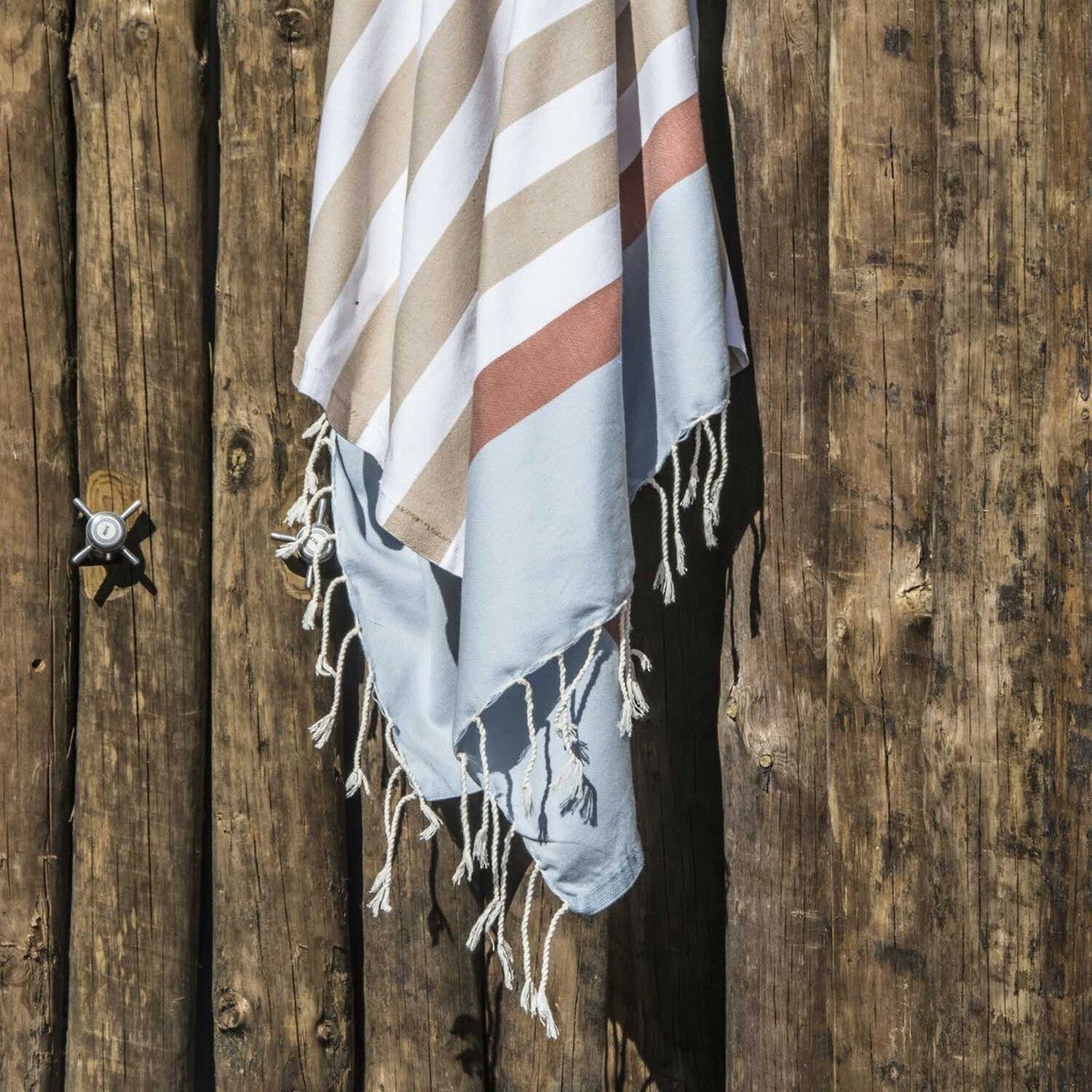 Arcachon - Fouta Tricolore - Beige