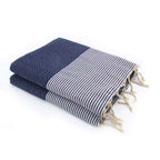 Ibiza - Fouta Xxl - Bleu Jean