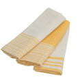 Mahdia - Torchon (X3) - Jaune Moutarde