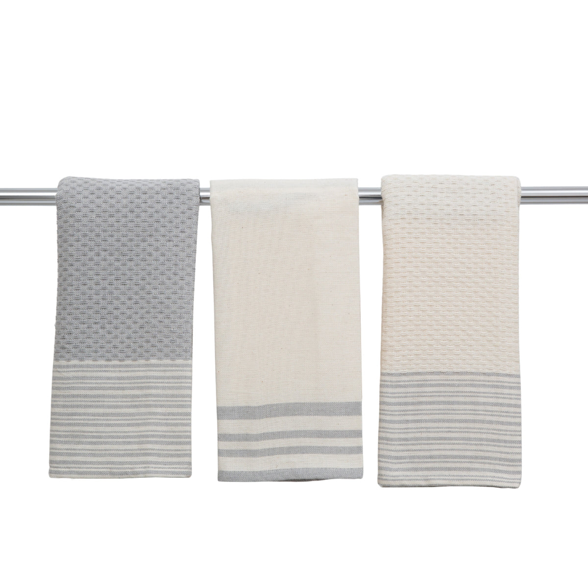 Mahdia - Torchon (X3) - Gris Perle
