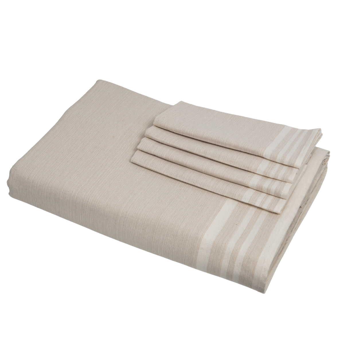 Mahdia - Nappe + 10 Serviettes - Lin