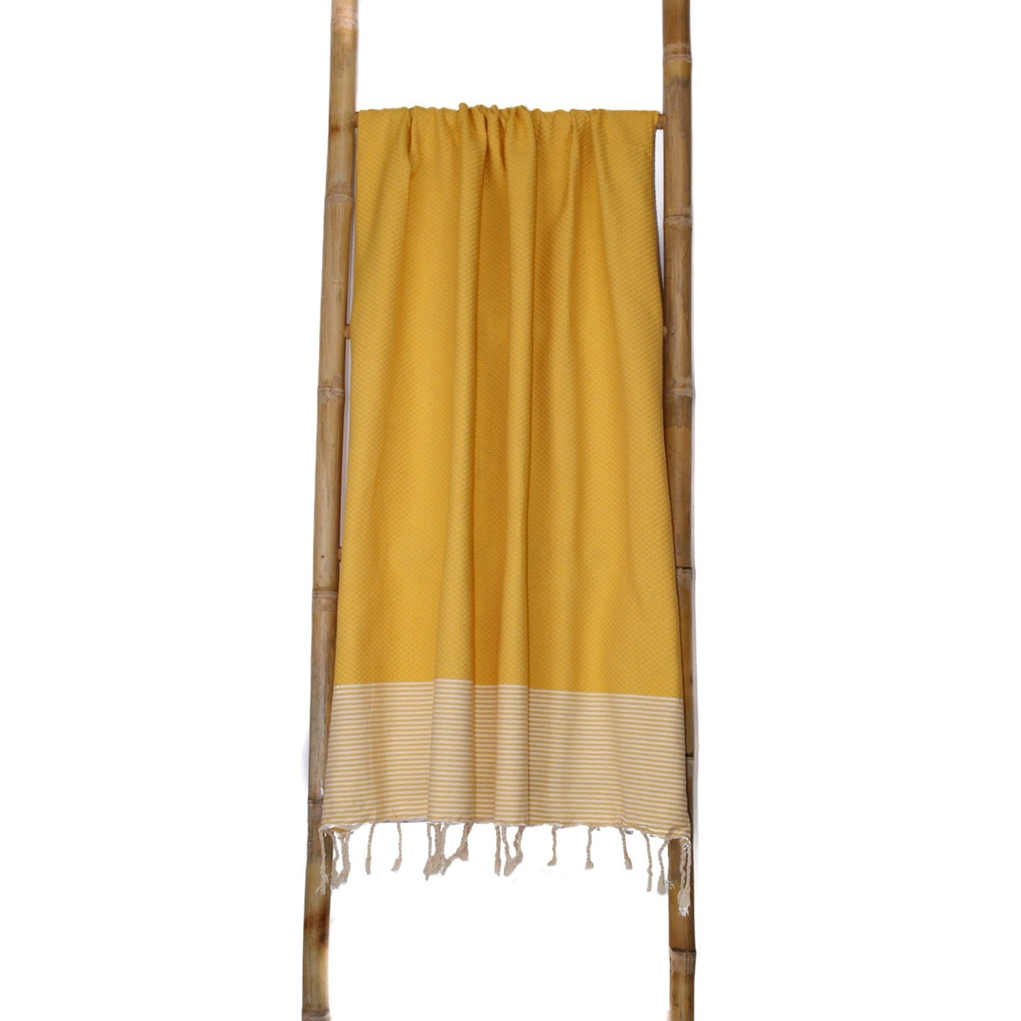 Ibiza - Fouta Xxl - Jaune Safran
