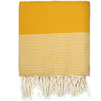 Ibiza - Fouta Xxl - Jaune Safran