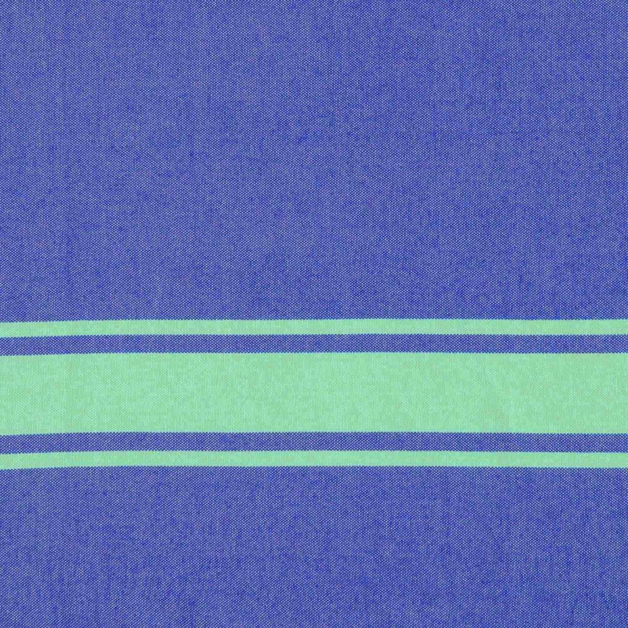 St Tropez - Fouta Bicolore - Bleu Grec/Vert Pomme