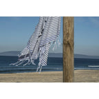 Bora Bora - Fouta Paréo - Gris Moyen/Bleu Grec