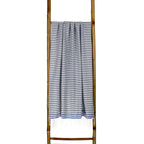 Bora Bora - Fouta Paréo - Gris Moyen/Bleu Grec