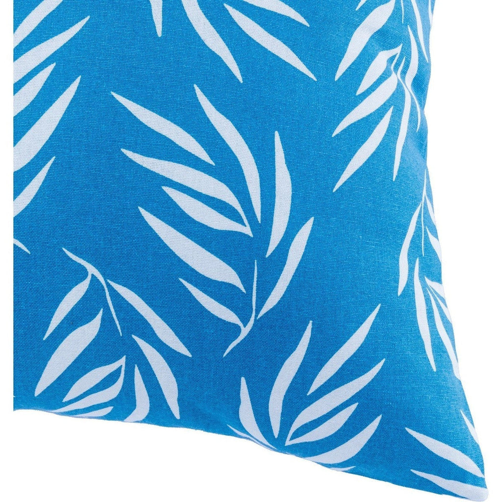 Foliage - Housse De Coussin D'Extérieur - Bleu