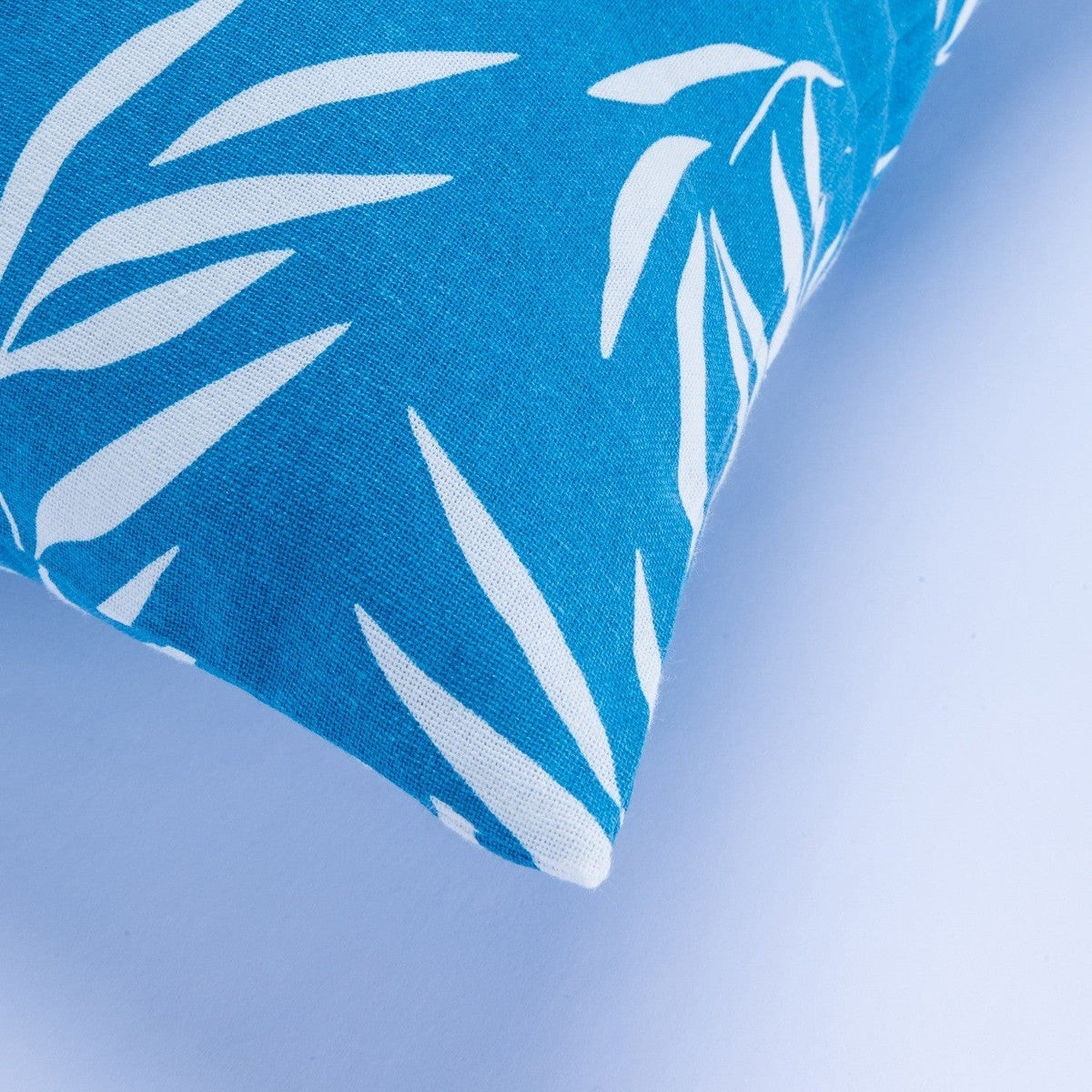 Foliage - Housse De Coussin D'Extérieur - Bleu
