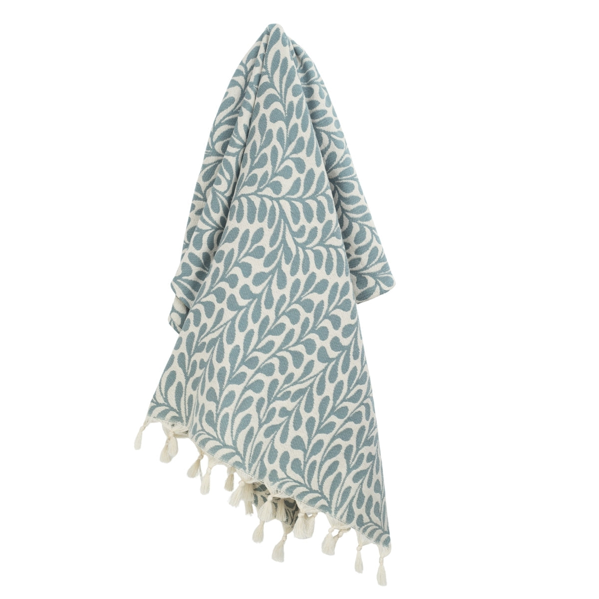 Feuille - Fouta Jacquard - Vert Sauge