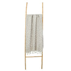 Feuille - Fouta Jacquard - Taupe Clair