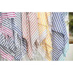 Bora Bora - Fouta Paréo - Terracotta/Taupe Clair