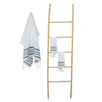 Hamptons - Foutas De Bain (1 Grande et 2 Petites) - Blanc/Vert Sauge