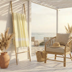 St Tropez - Fouta - Jaune Pâle