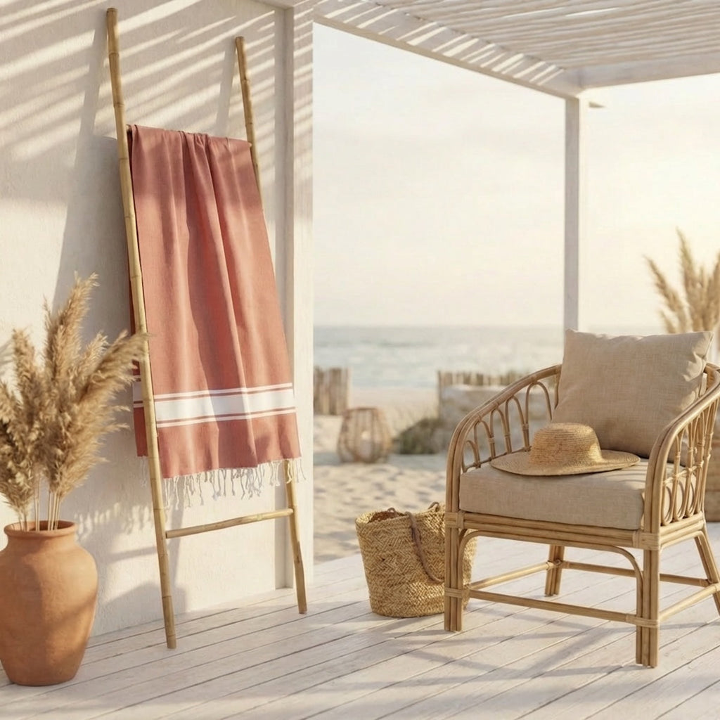 St Tropez - Fouta - Rose Argile