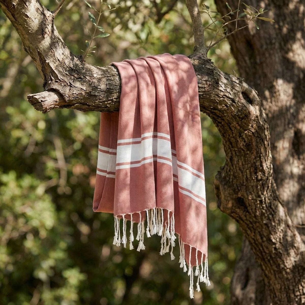 St Tropez - Fouta - Rose Argile