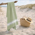 St Tropez - Fouta - Vert Amande