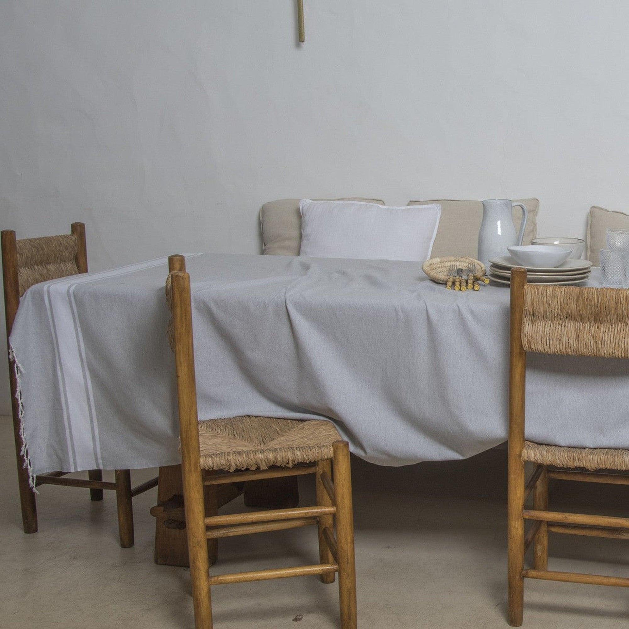 St Tropez - Nappe - Gris Perle