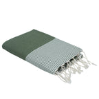 Ibiza - Fouta Nid D'Abeille - Vert Olive