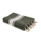 St Tropez - Fouta Xxl - Vert Kaki