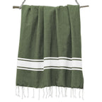 St Tropez - Fouta Xxl - Vert Kaki