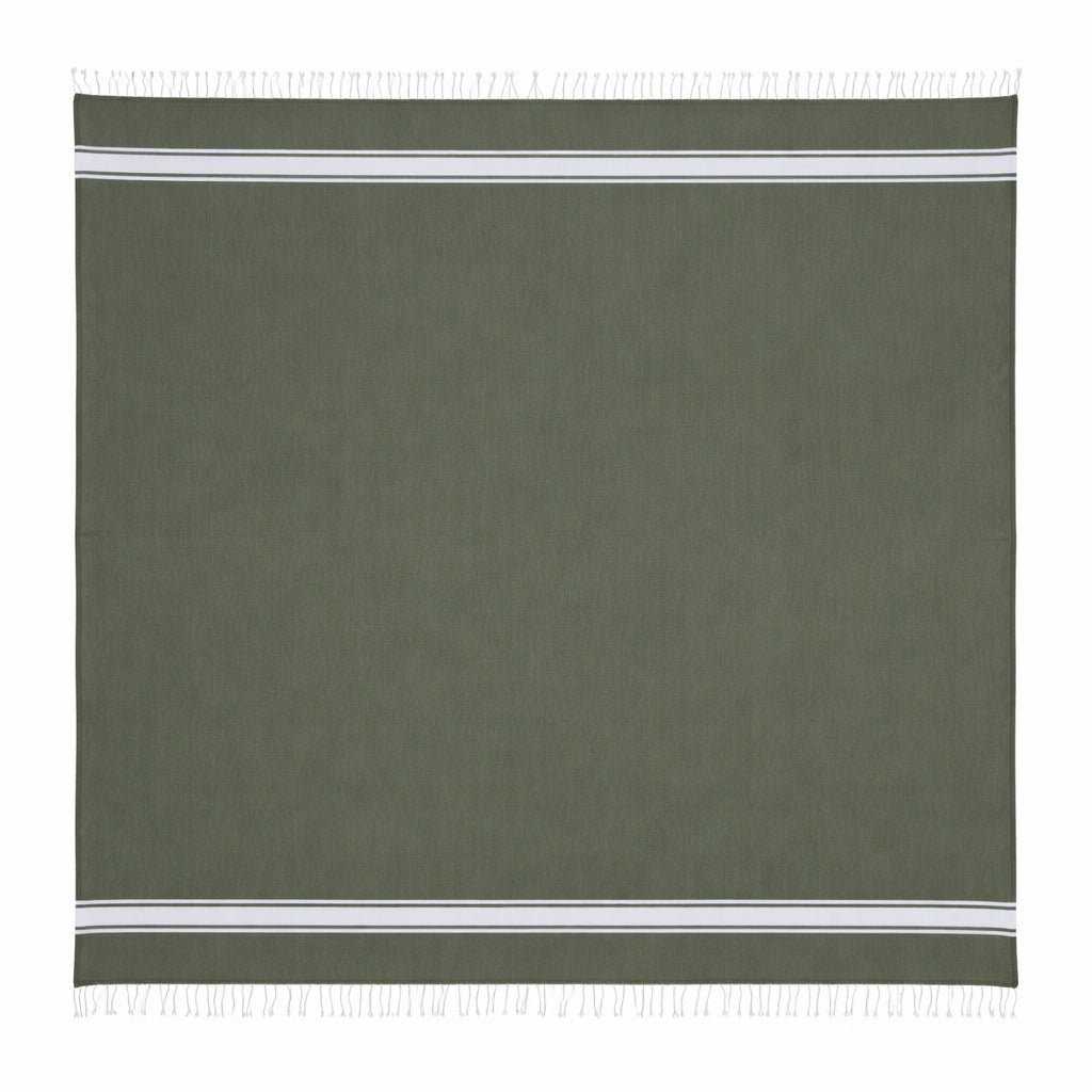 St Tropez - Fouta Xxl - Vert Kaki