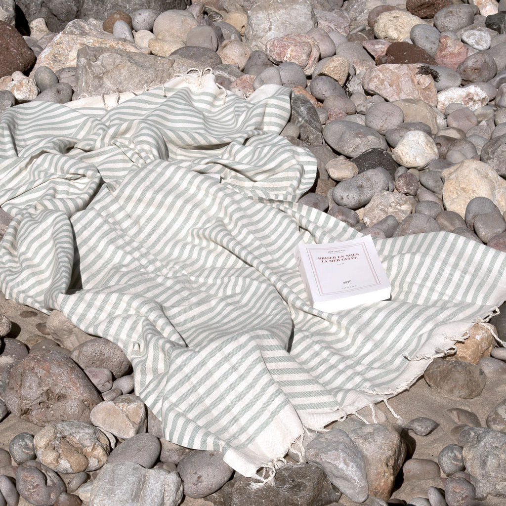 Hossegor - Fouta Xxxl - Vert D'Eau
