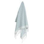 Bora Bora - Fouta Paréo - Vert Sauge/Gris Perle