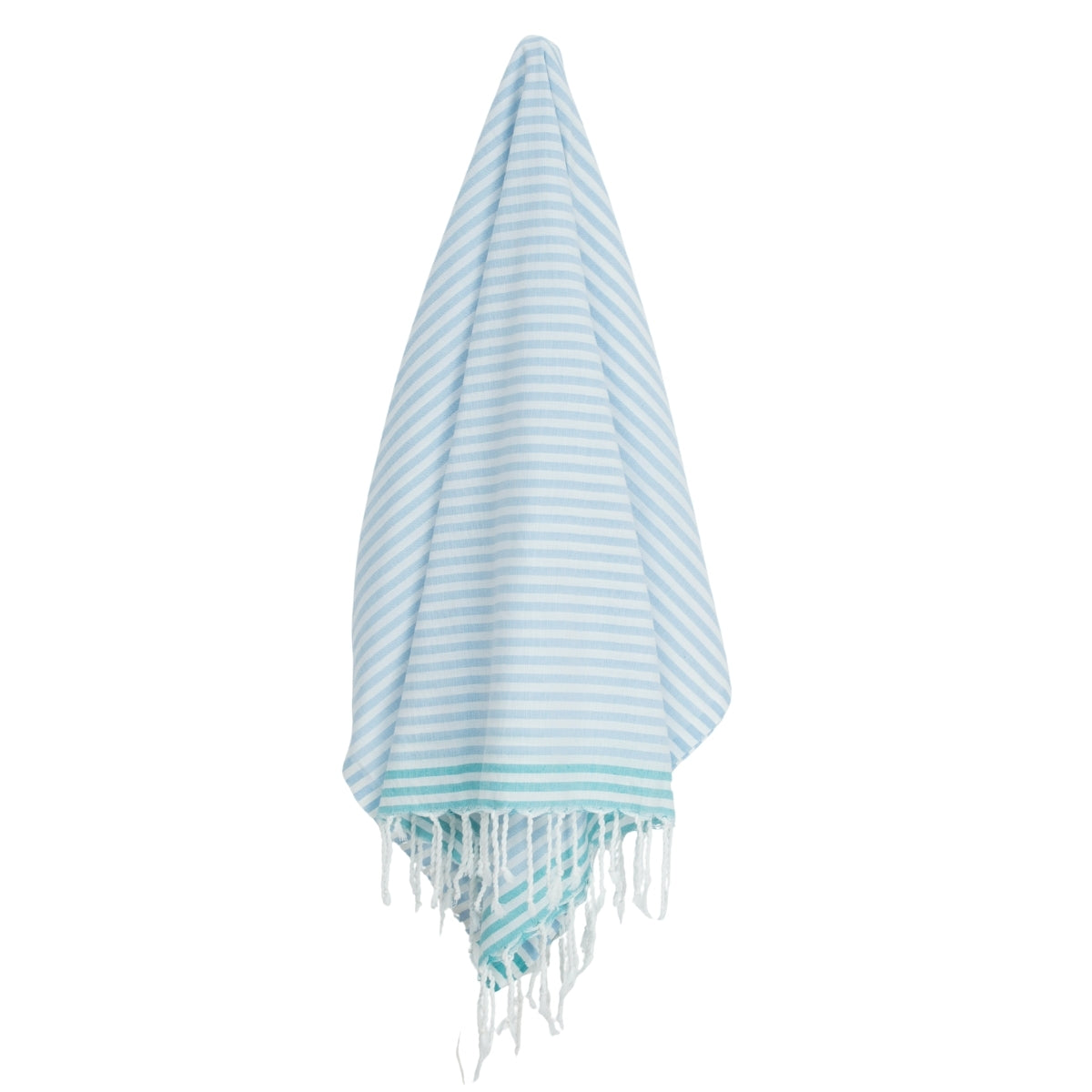 Bora Bora - Fouta Paréo - Bleu Pâle/Vert Turquoise