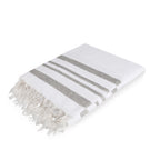 Hamptons - Nappe - Blanc/Argent