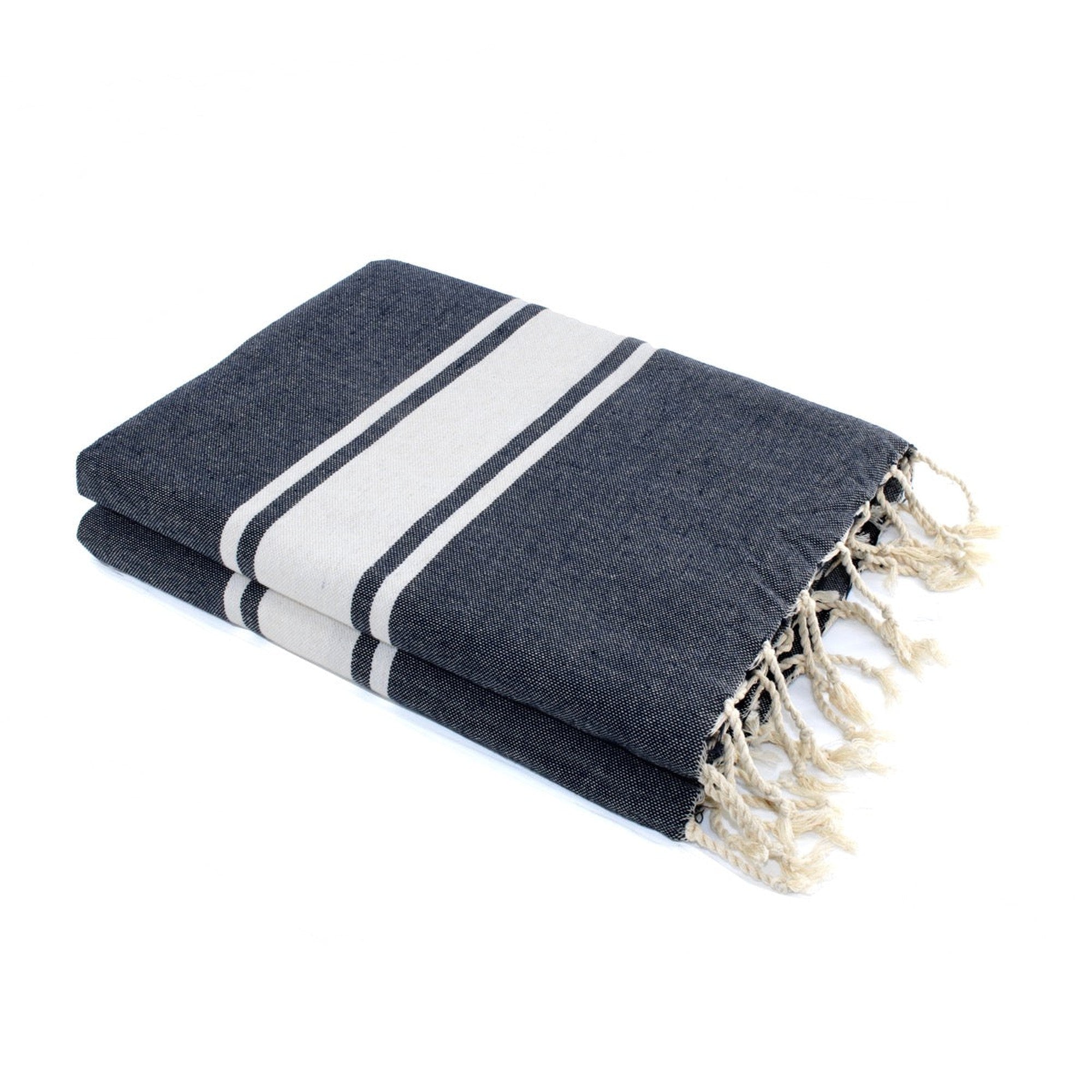 St Tropez - Fouta Xxl - Bleu Jean