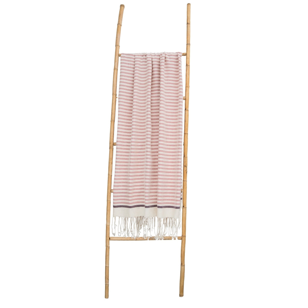 Biarritz - Fouta - Rose Poudré/Prune