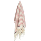 Biarritz - Fouta - Rose Poudré/Prune
