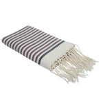 Biarritz - Fouta - Prune/Noir