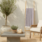 Biarritz - Fouta - Prune/Noir