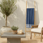 Newport - Fouta - Bleu Denim
