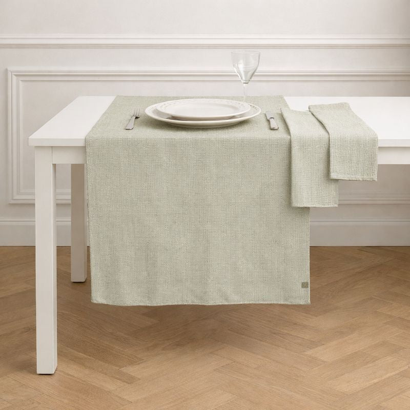 Colette - Chemin De Table - Vert Olive
