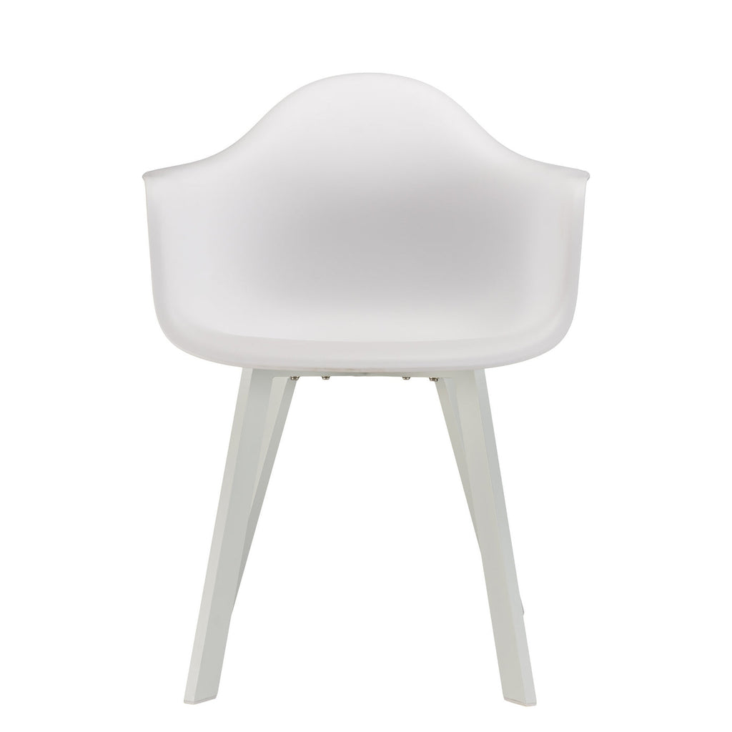 Malo - Lot De 6 Fauteuils Jardin - Blanc