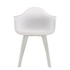 Malo - Lot De 6 Fauteuils Jardin - Blanc